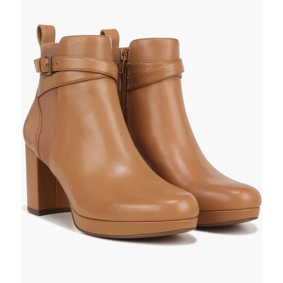 Vionic Camel Nella Platform Bootie (Women) size 9.5 - Picture 1 of 12